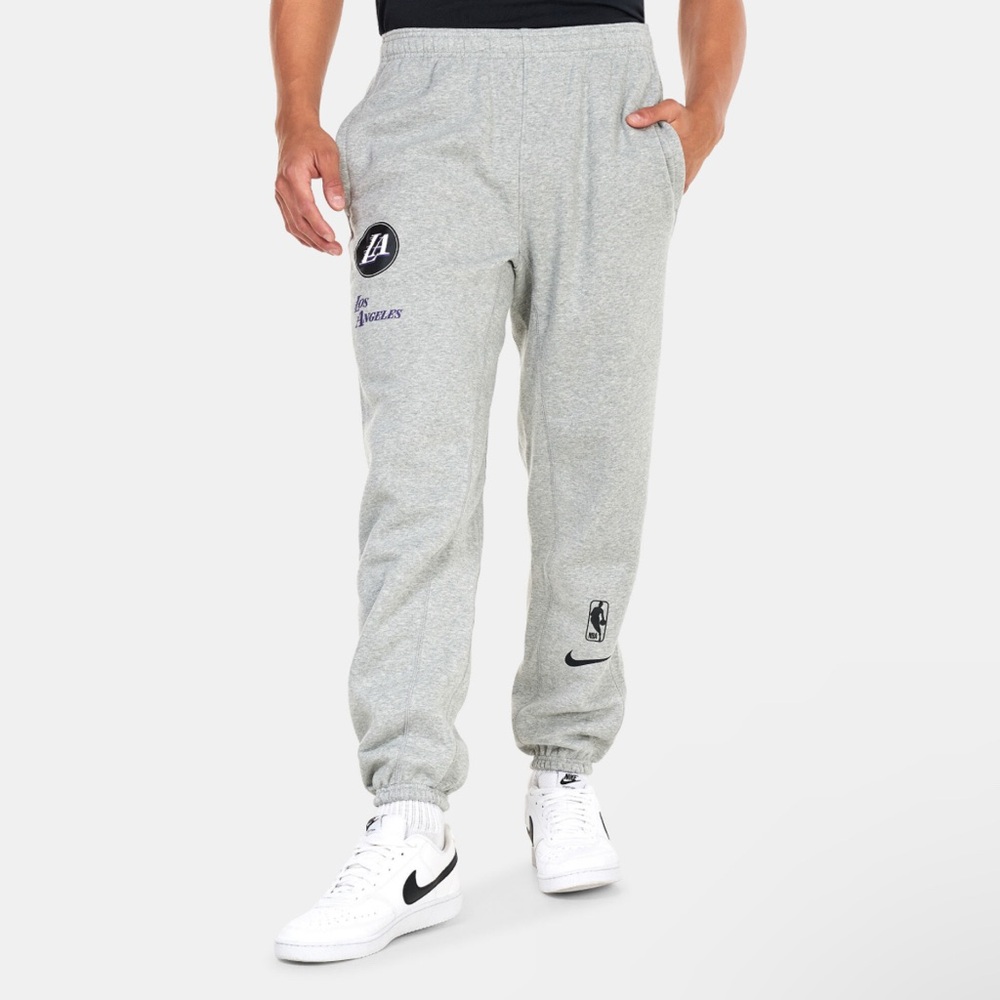 Los Angeles Lakers Gray Nike Courtside Joggers City Edition NWT